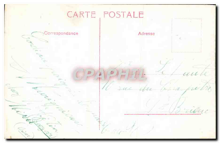 CPA Fantaisie Enfant Fleurs  — Rückseite