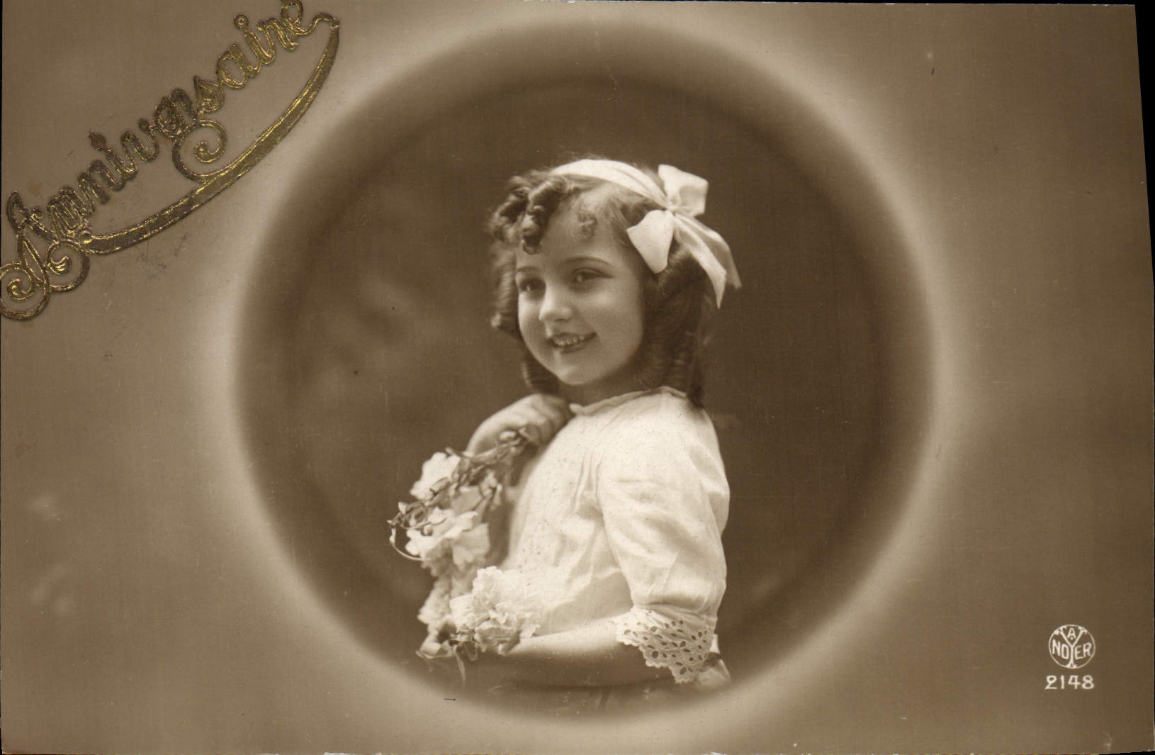 CPA Fantaisie Souvenir Enfant