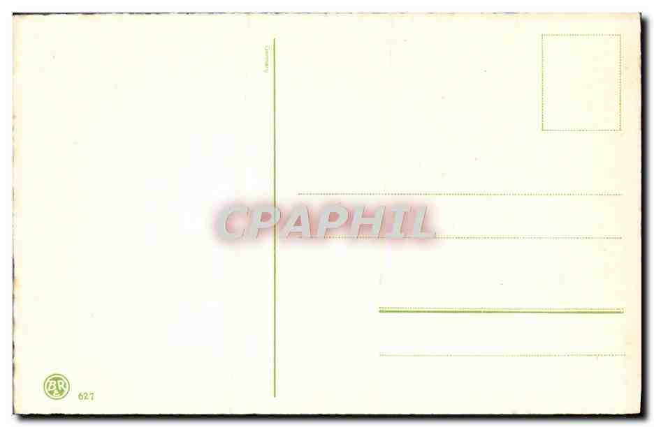 CPA Fantaisie Fleurs — Verso