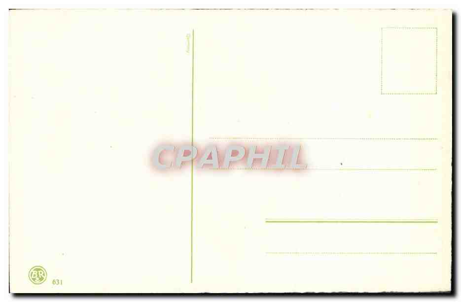 CPA Fantaisie Fleurs — Verso