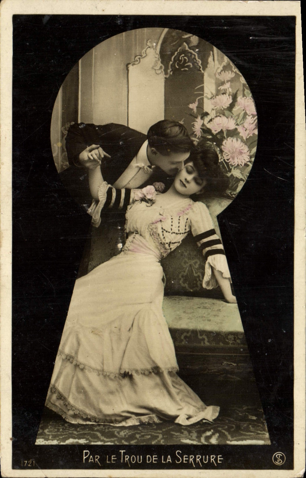 Un couple dansant — scène romantique — par Le Trou de la Serrure, n° 1721