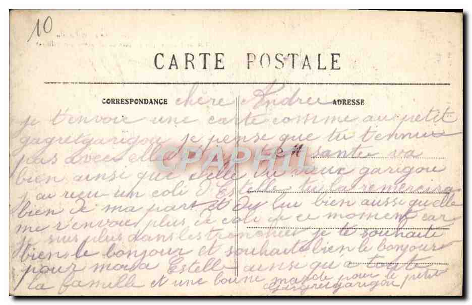 Lhuitre — Église (xiième au xvième siècle) — Façade Nord et portail occidental (xve et xvième siècles) — Éditeur Dans, T.P. n°4 — Verso