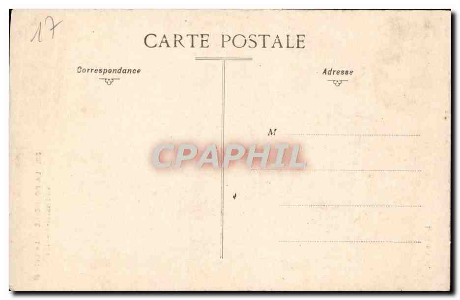 La Rochelle — Le Beffroi de l'Hôtel-de-Ville — Edition N. G. — Back