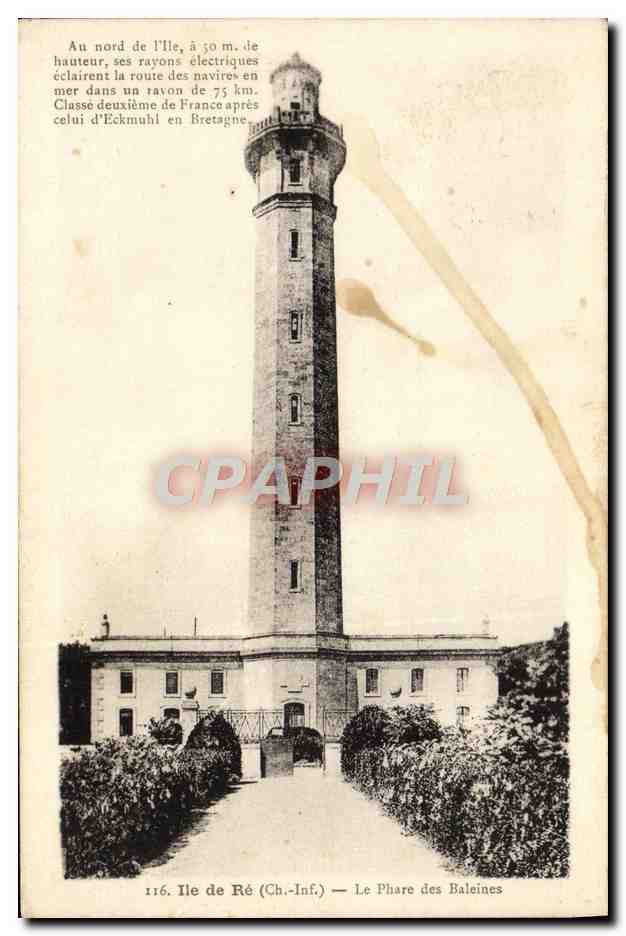 Insel Ré (Ch.-Inf.) — Leuchtturm der Wale — J. Nozais, Verlag, Nantes