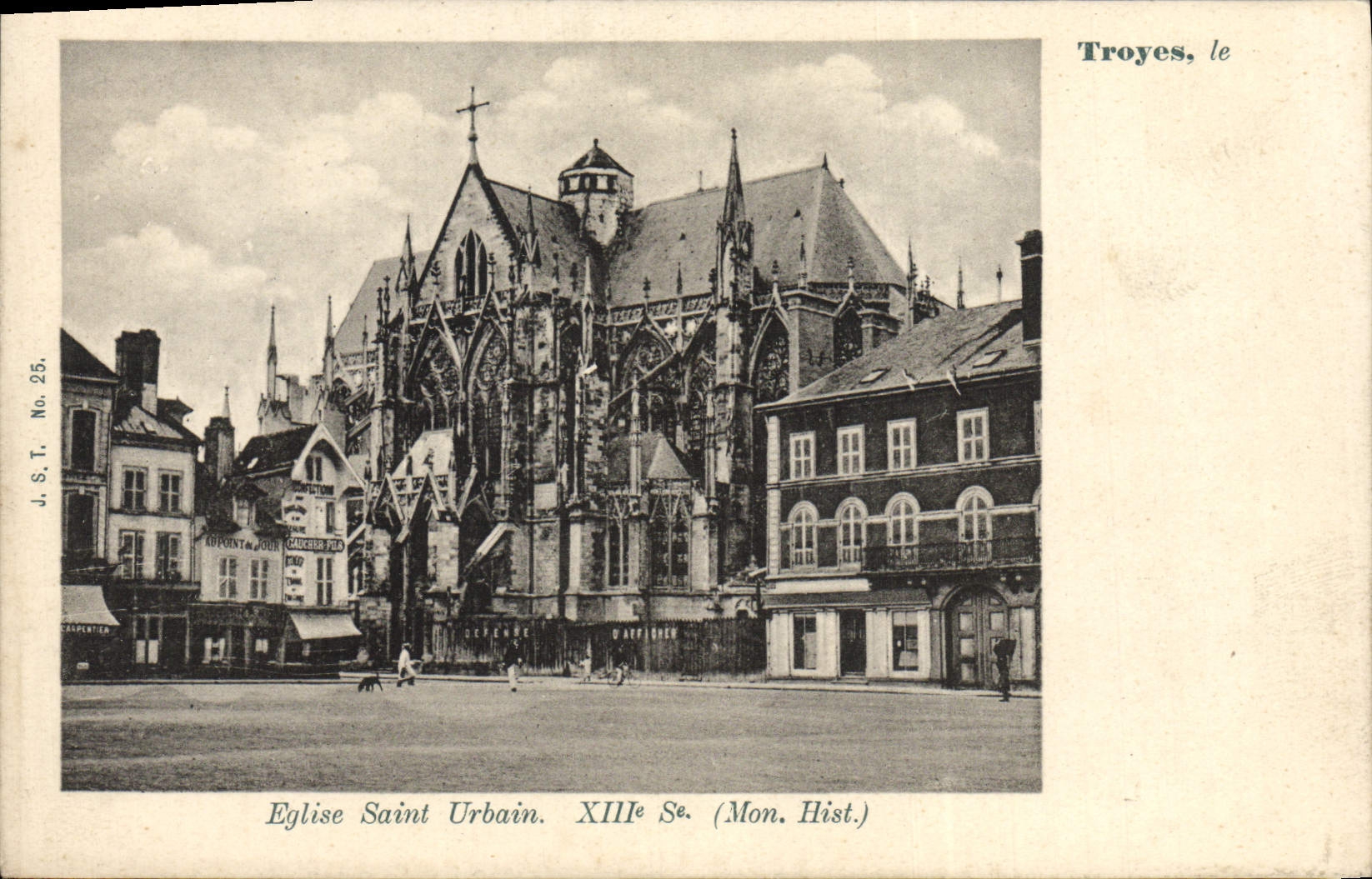 CPA Lisieux Eglise Saint Urbain