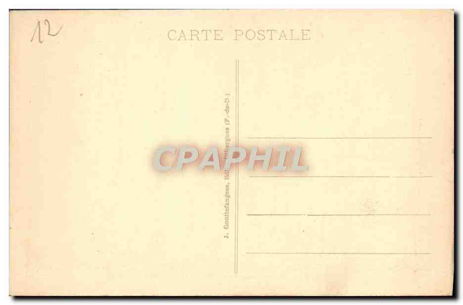 CPA L'Auvergne Poetique Chateau de Murols — Back