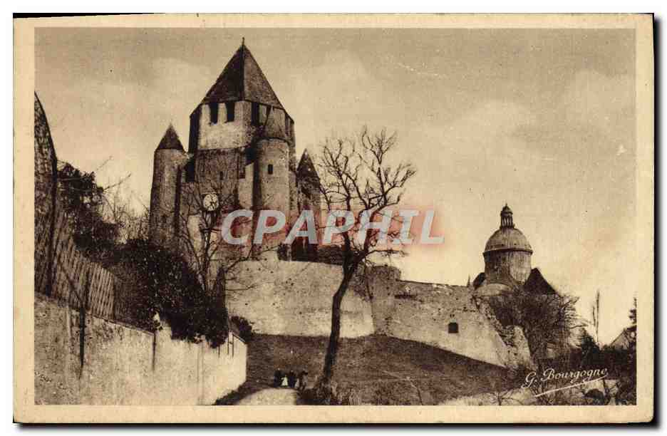 CPA Provins Tour Cesar Le dome de St Quiriace