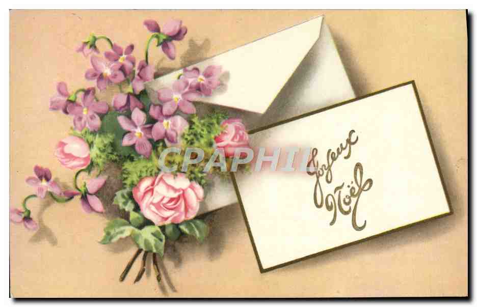 CPA Fantaisie Fleurs Bonne Fete