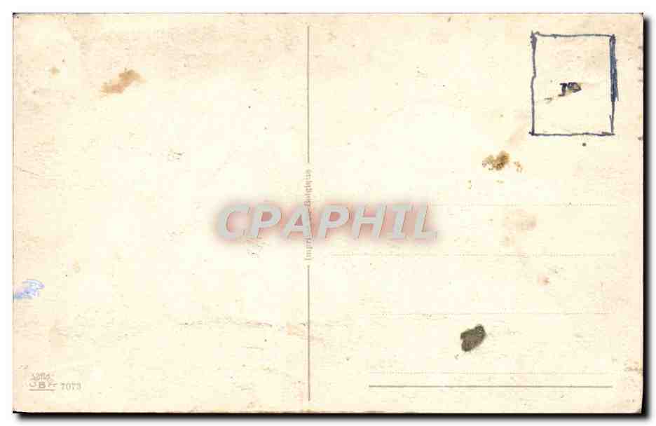 CPA Fantaisie Bateau  — Verso