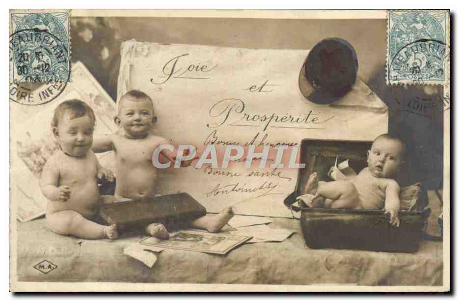 CPA Fantaisie Enfants Bebes