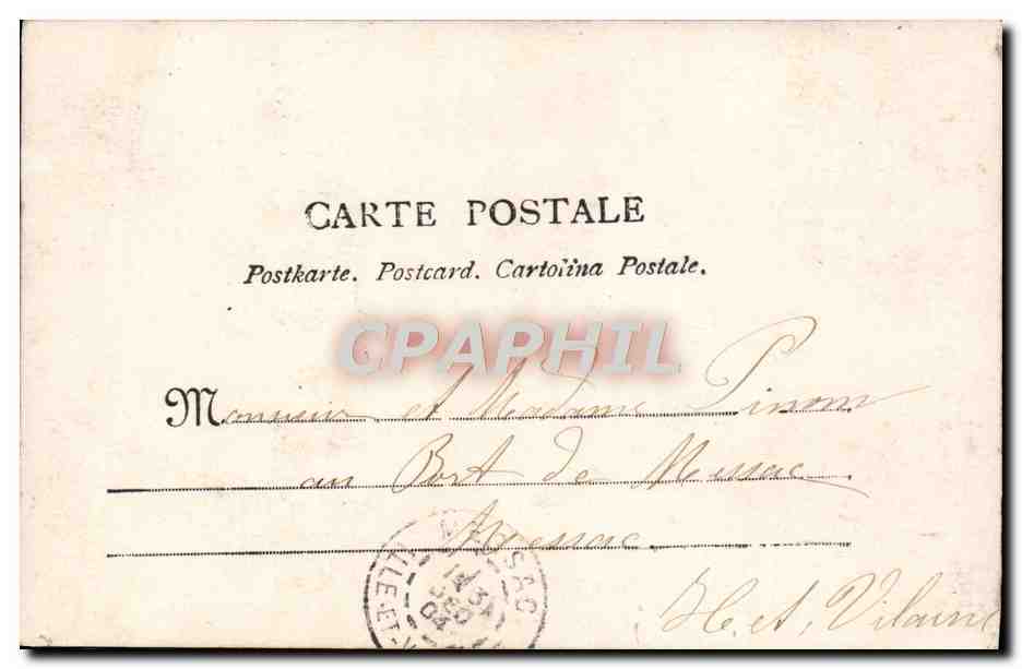 CPA Fantaisie Enfants Bebes — Rückseite