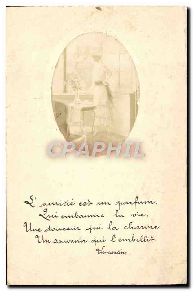 CPA Fantaisie Femme