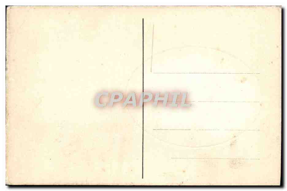 CPA Fantaisie Femme — Verso