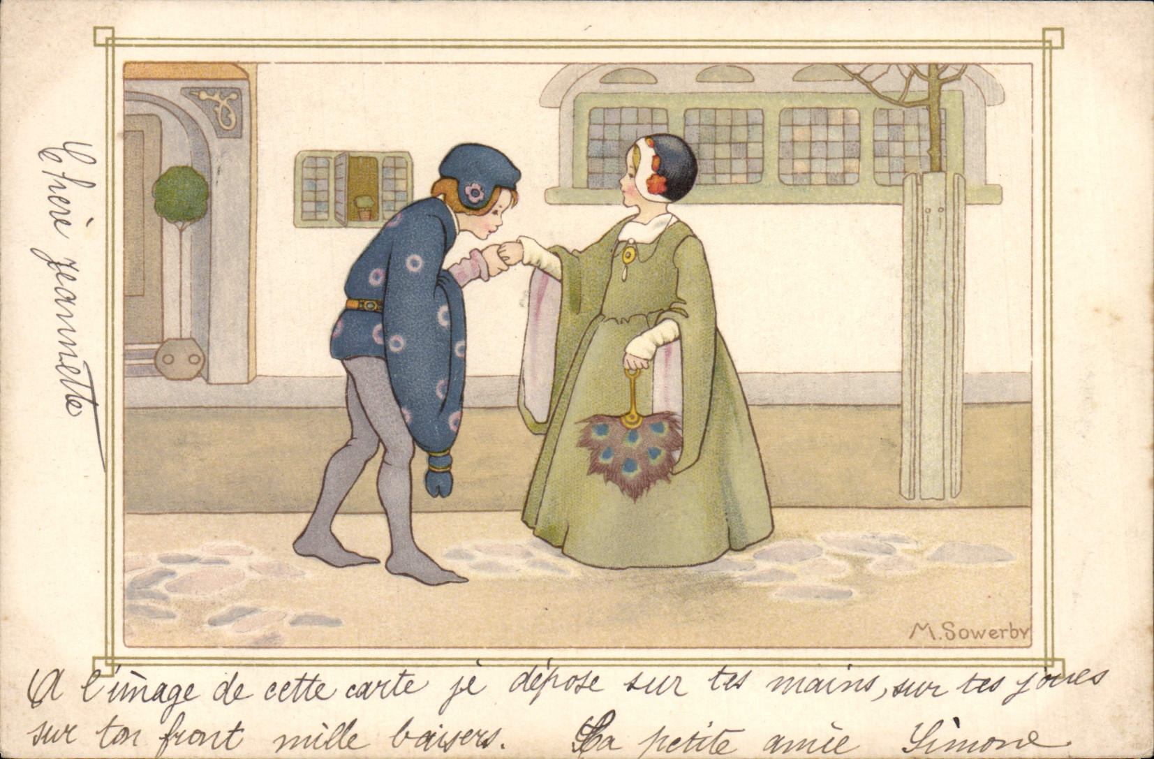 CPA Fantaisie Enfants Sowerby