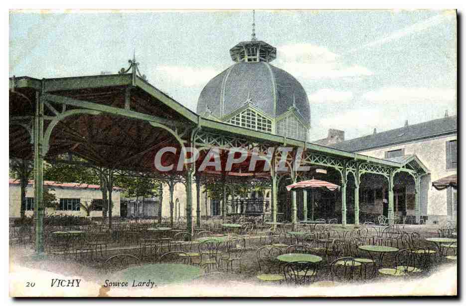 CPA Vichy Source Lardy