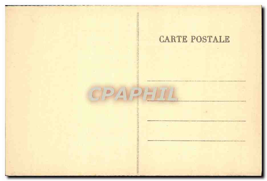 CPA Gavarnie Vue Generale du cirque et du Pont de Neige — Verso