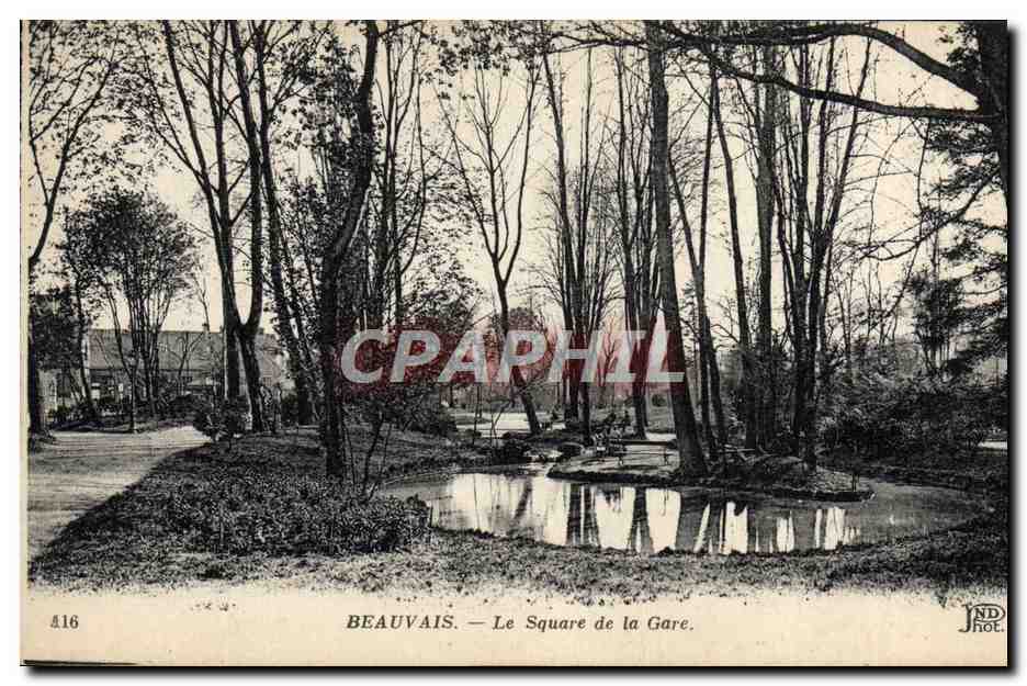 Beauvais — Le Square de la Gare — JND Phot.