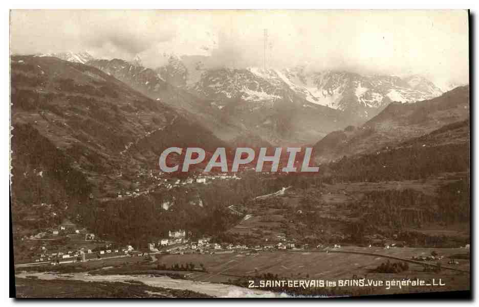 Saint-Gervais-les-Bains — Vue générale — LL