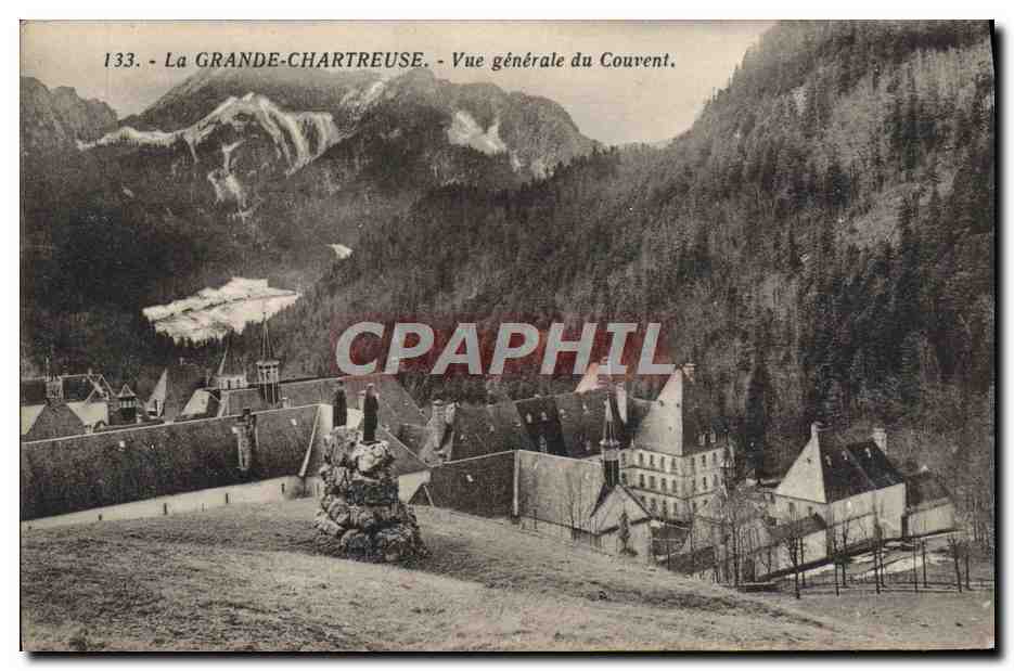 CPA La Grande Chartreuse Vue Generale du Couvent