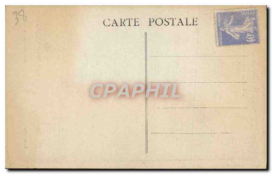 Pont du Diable — Vallée du Vénéon — Dauphiné près St-Christophe-en-Oisans — E.R. n°866 — Rückseite