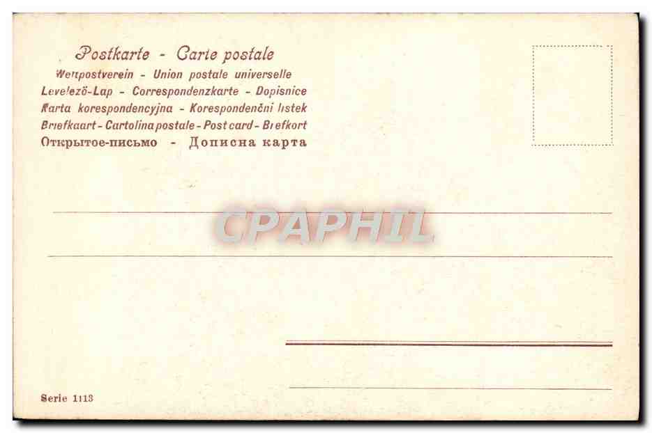 CPA Fantaisie Femme Homme Champagne  — Verso