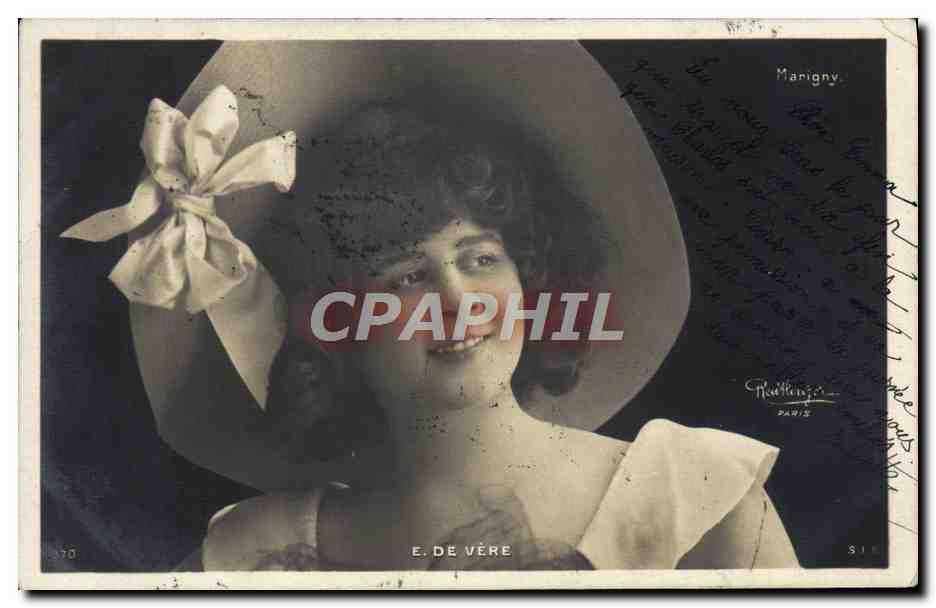 CPA Fantaisie Femme E de Vere