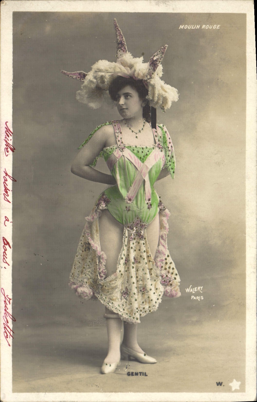 Danseuse au Moulin Rouge — Gentil — Walery, Paris