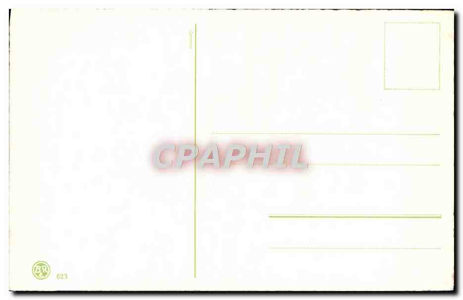 CPA Fantaisie Fleurs — Verso