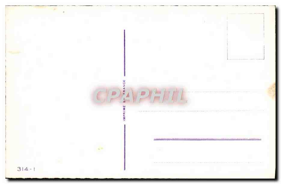 CPA Fantaisie Fleurs — Verso