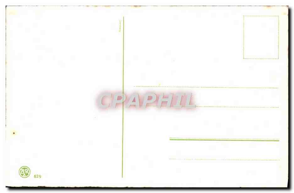 CPA Fantaisie Fleurs — Verso