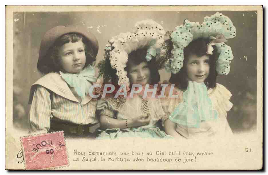 CPA Fantaisie Enfants