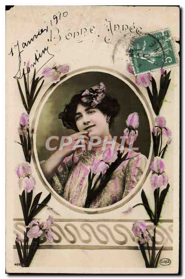 CPA Fantaisie Femme