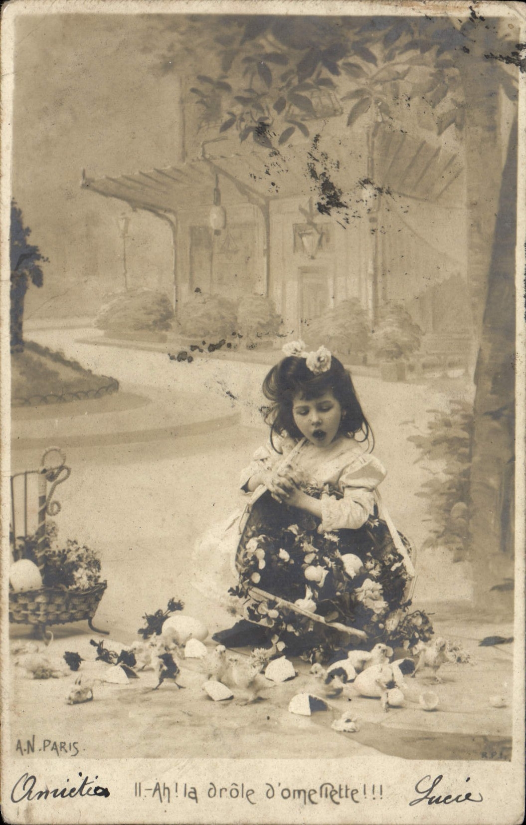 CPA Fantaisie Enfant