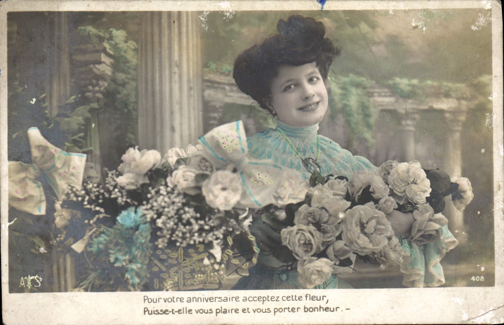 CPA Fantaisie Femme