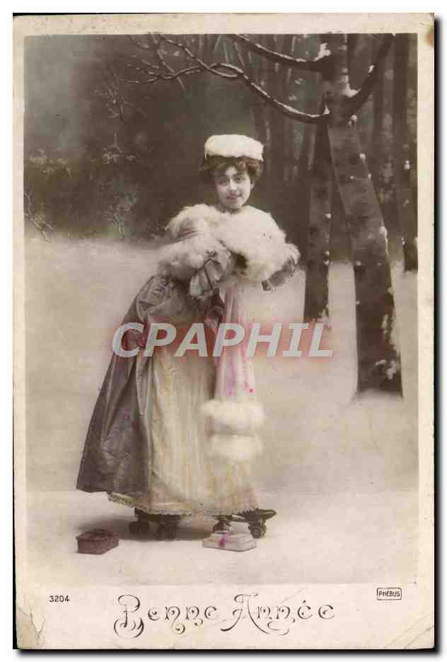 CPA Fantaisie Femme