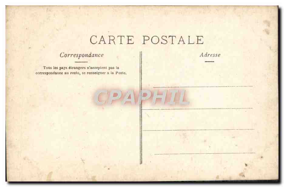 Femme lisant une lettre — Série IV — R. AMAR — Verso