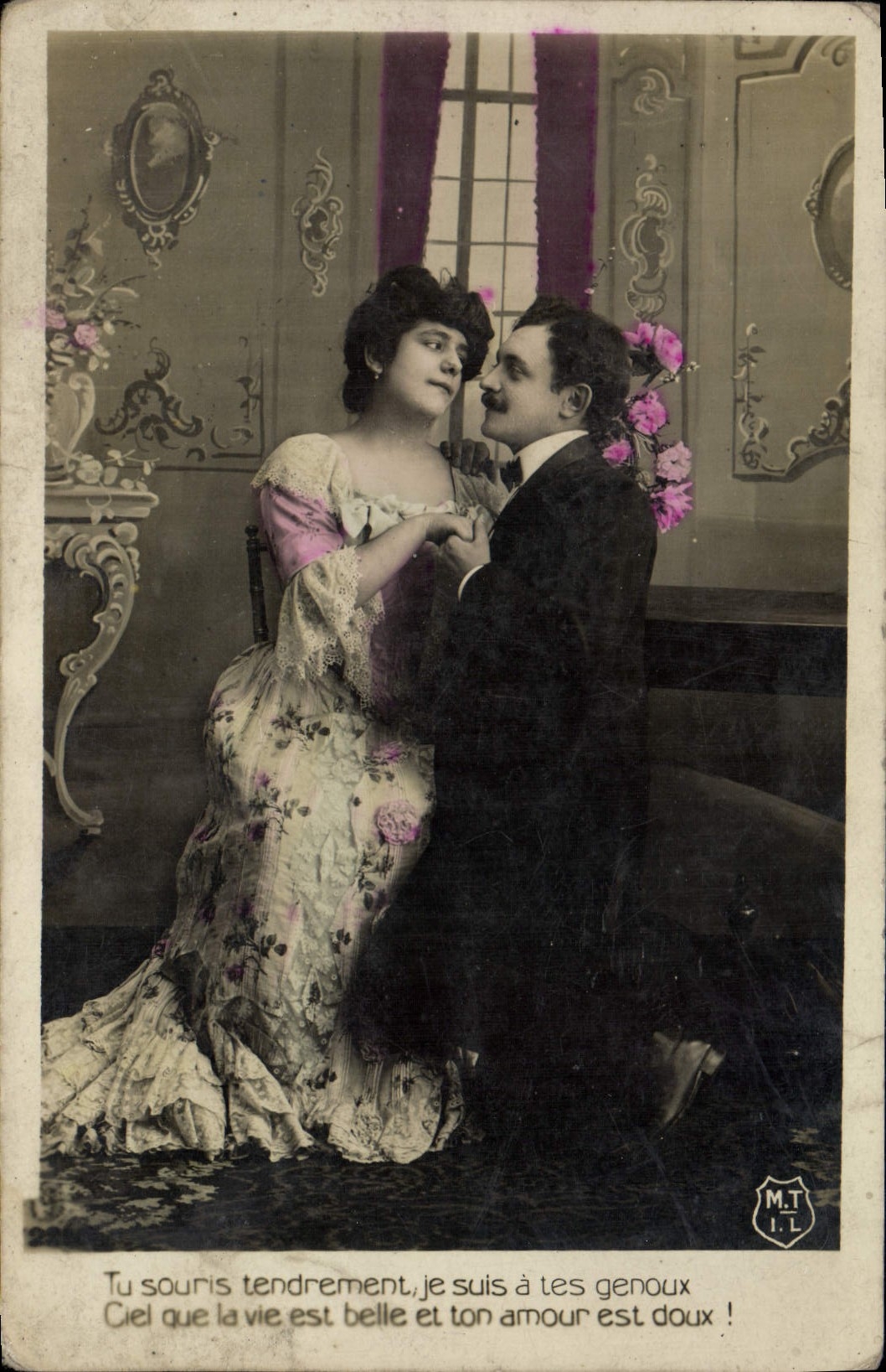 CPA Fantaisie Femme