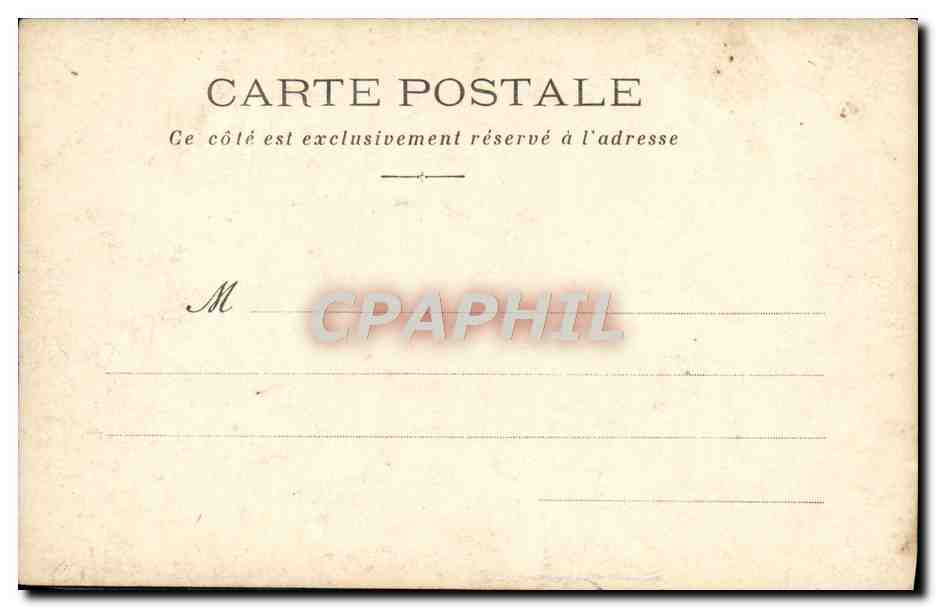 CPA Fantaisie Femme Enfant — Rückseite
