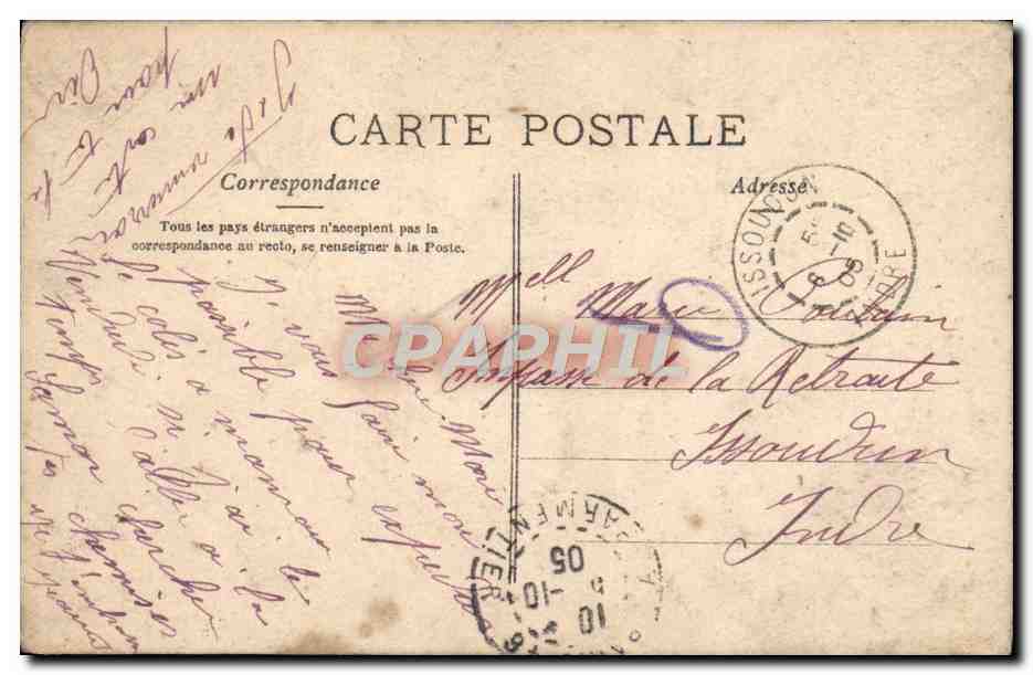 CPA Fantaisie Enfants — Verso