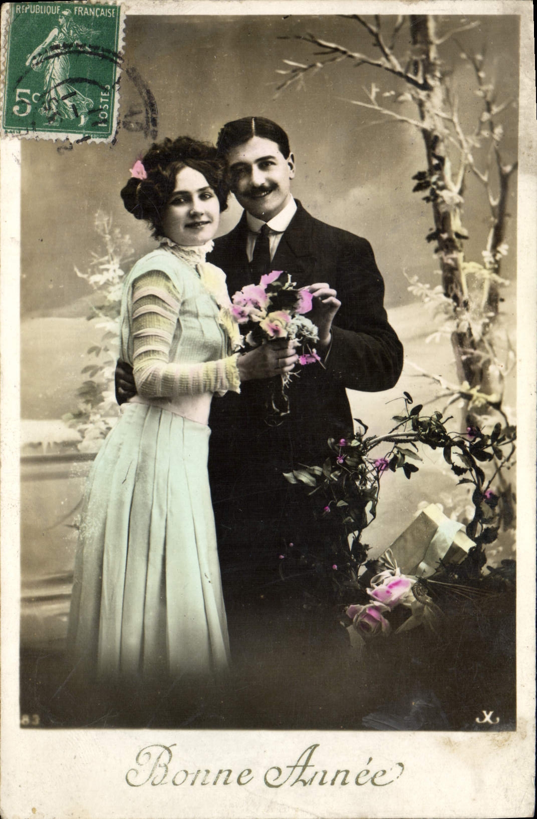CPA Fantaisie Femme 
