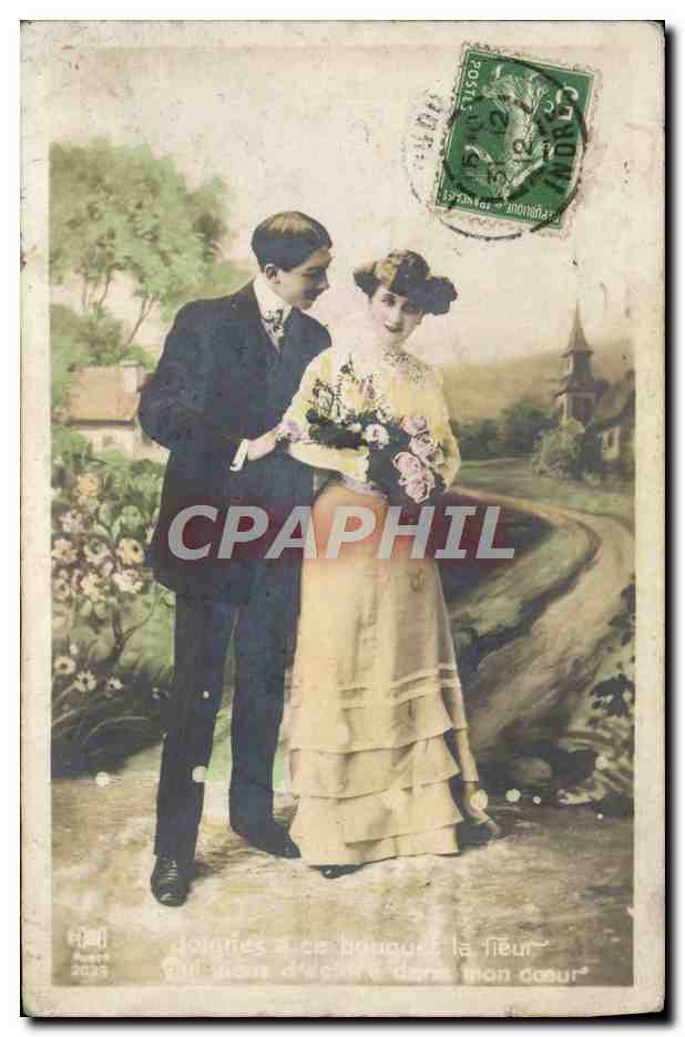 CPA Fantaisie Femme 