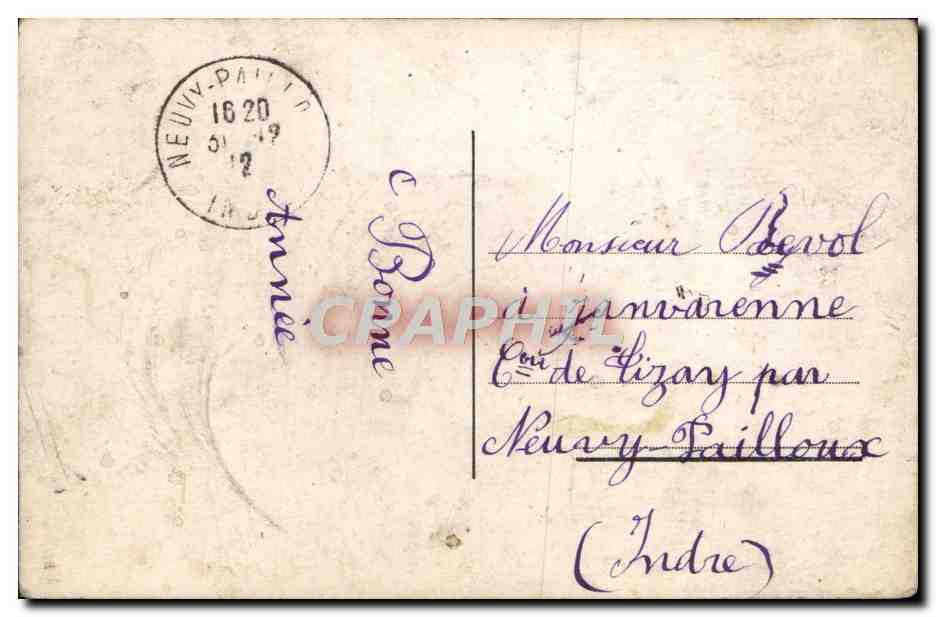 CPA Fantaisie Femme  — Verso