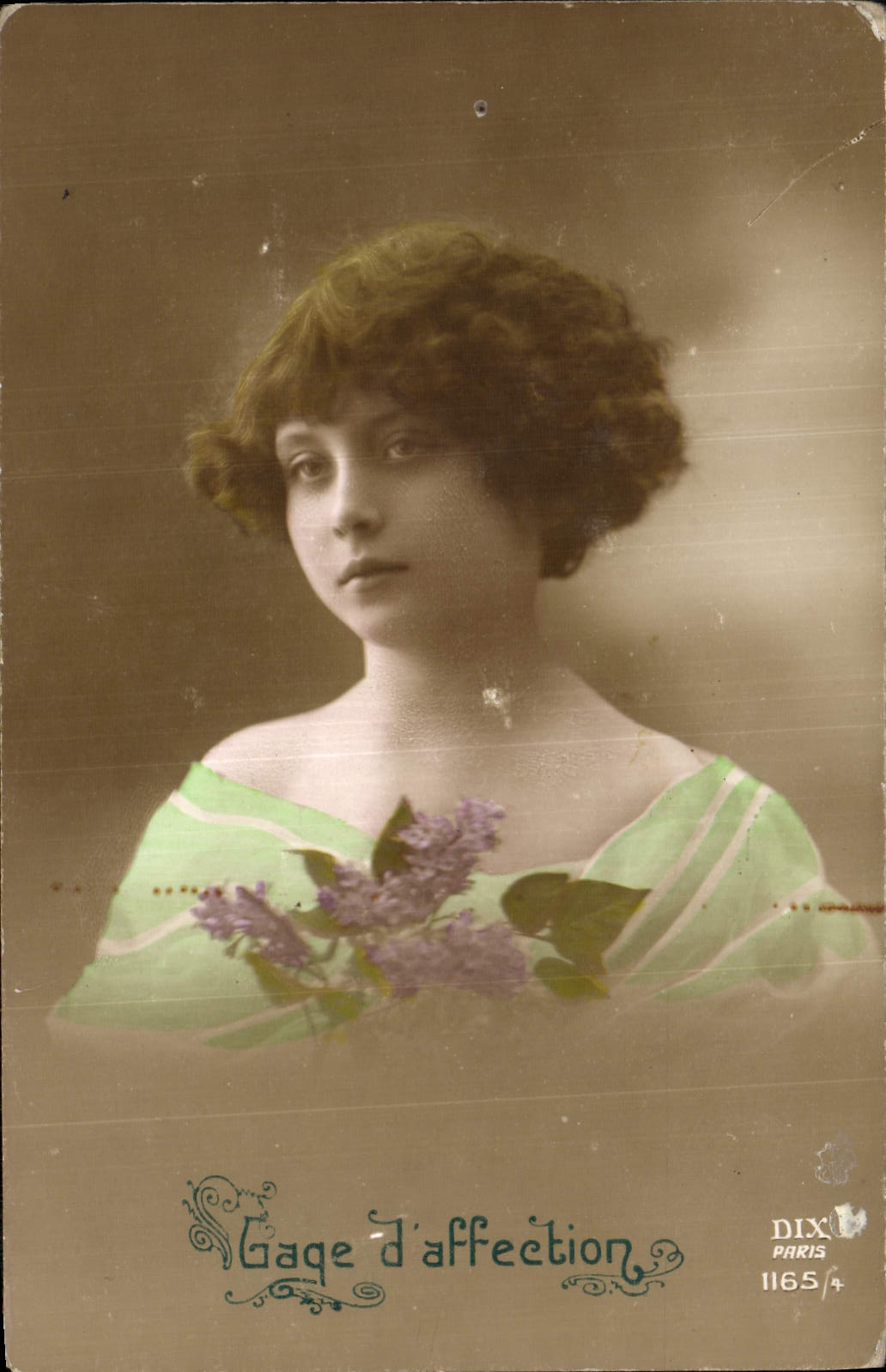CPA Fantaisie Femme 