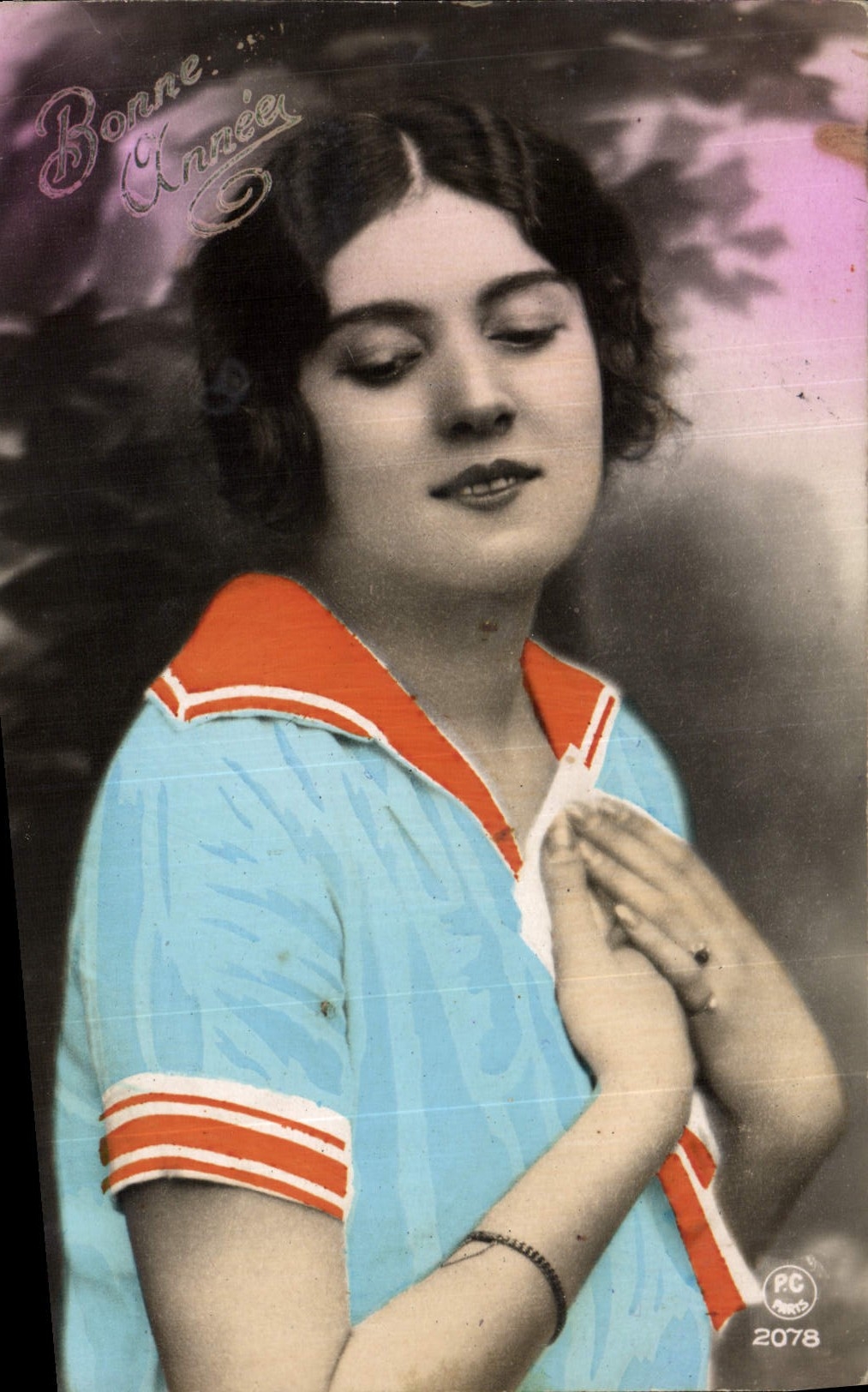 CPA Fantaisie Femme 