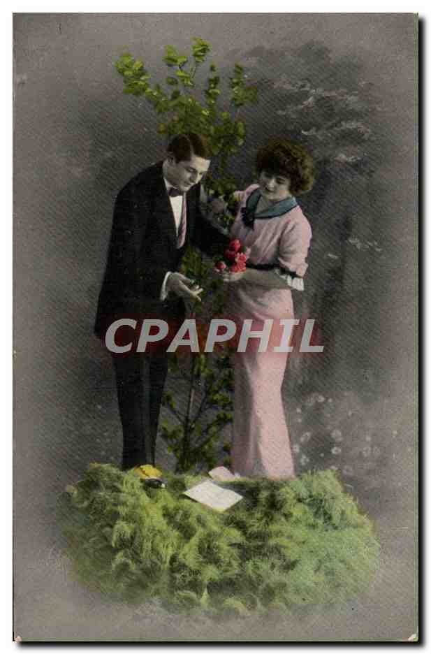 CPA Fantaisie Femme 