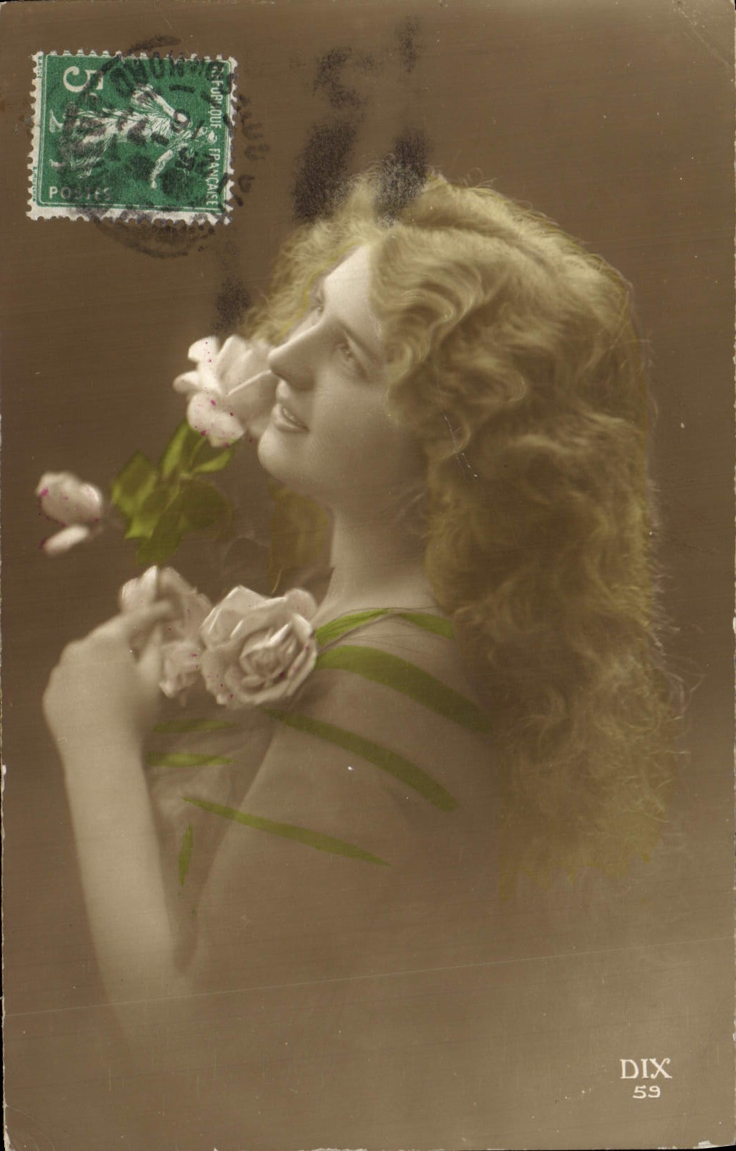 CPA Fantaisie Femme
