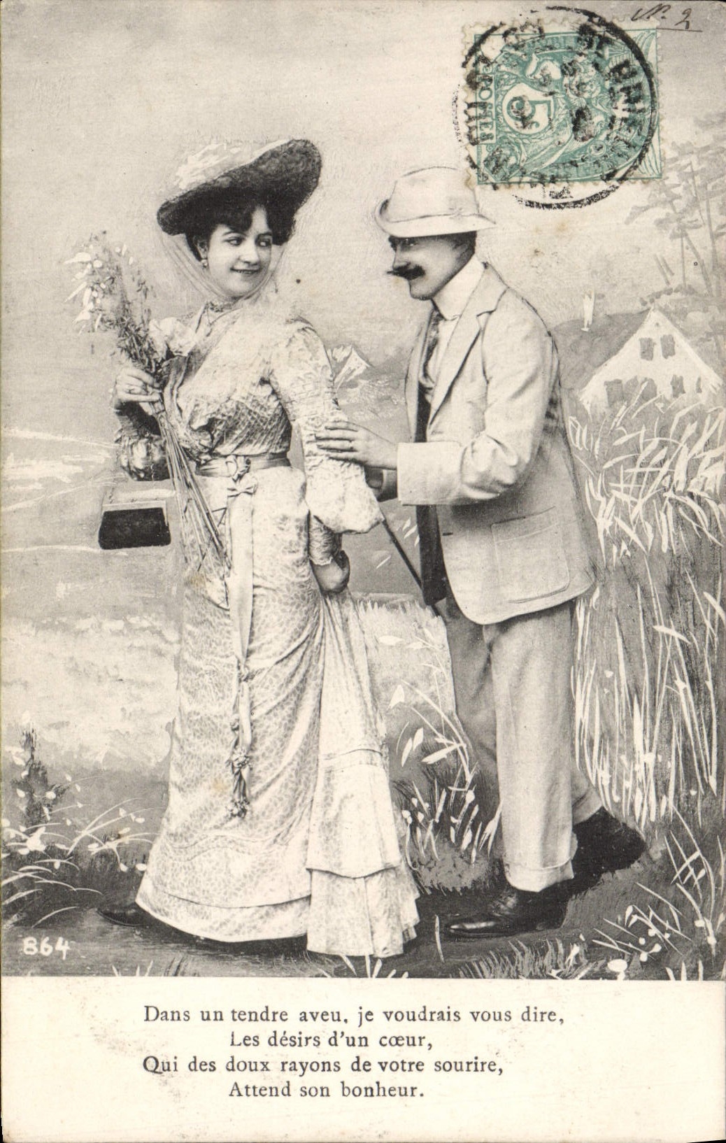 CPA Fantaisie Femme 