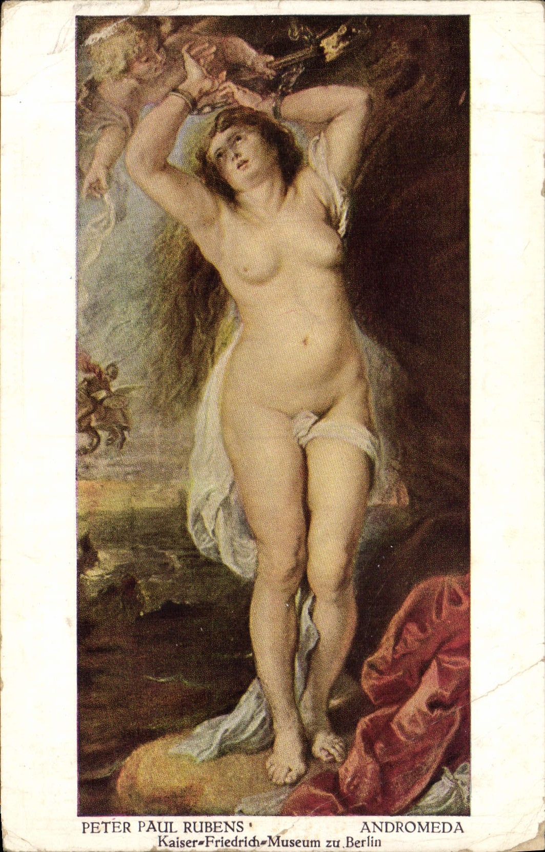 CPA Fantaisie Peter Paul Rubens Andromeda 