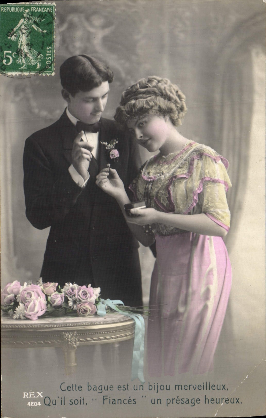 CPA Fantaisie Femme 