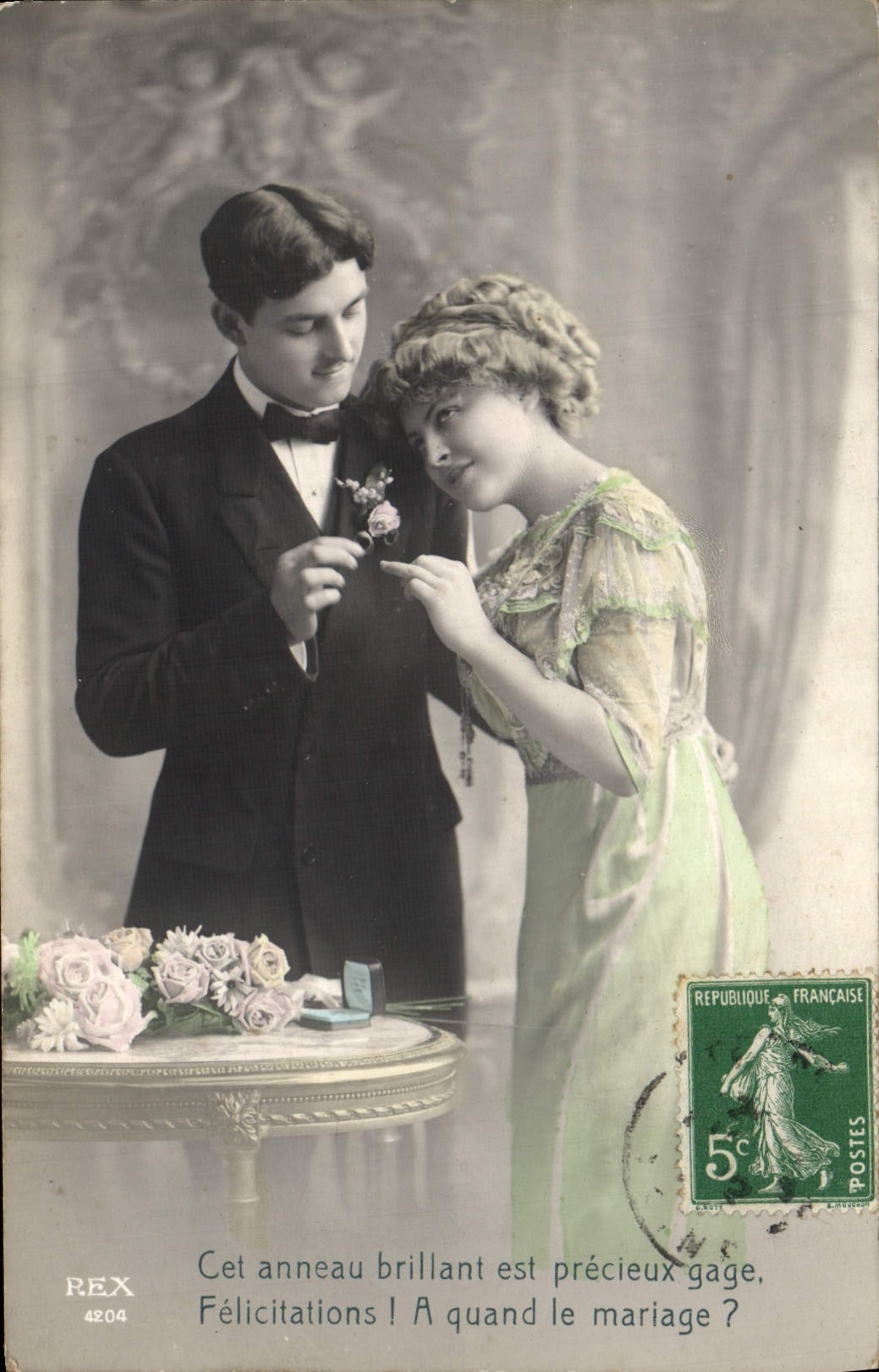 CPA Fantaisie Femme 